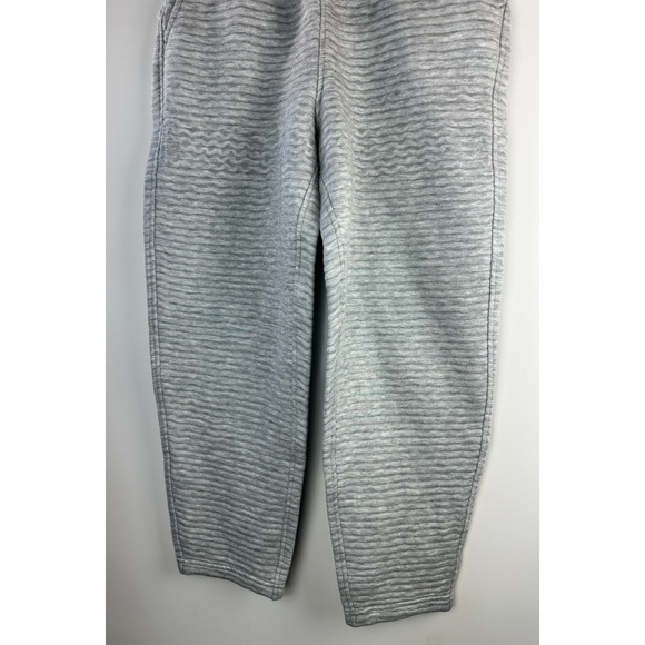 Athleta Ribbed Ottoman Sweatpants Gray Sweats Athleisure Plush Cozy Comfort XS - Picture 4 of 7